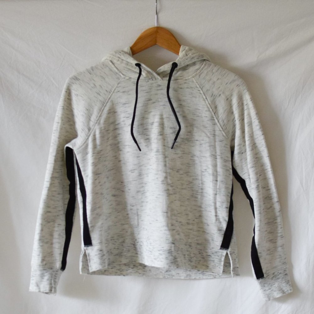 Calvin Klein White Drawstring Hoodie